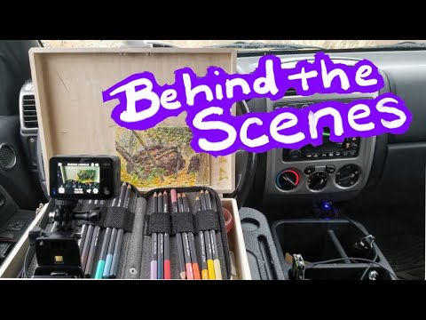 I'm Creating Art in My Car