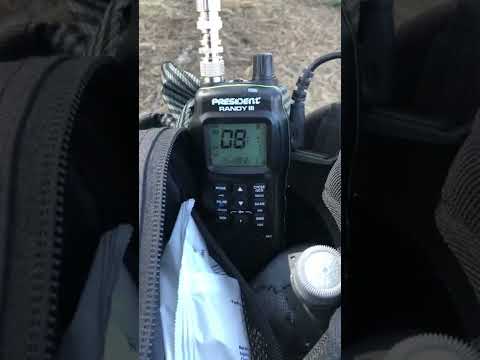 President Randy 3 Reichweitentest ohne Schleppradial