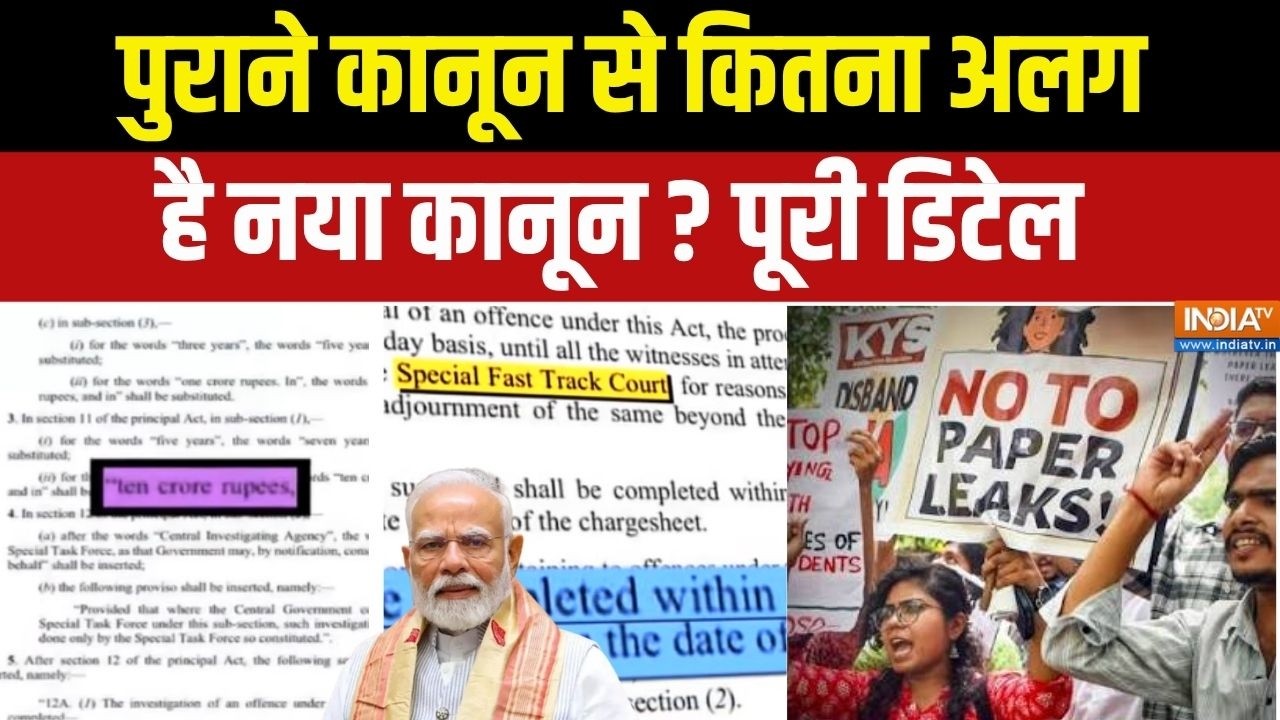 Anti Paper Leak Bill: कल जो बिल आएगा, उसकी एक-एक डिटेल समझिए | Parliament Session 