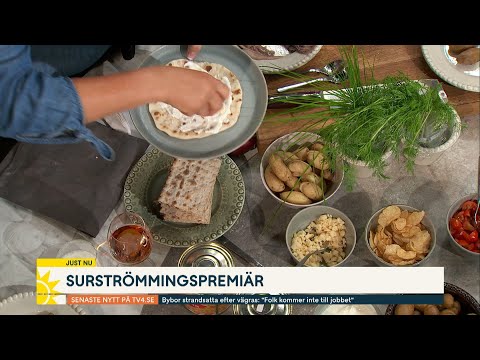 Klassiska tillbehör till surströmmingen | Nyhetsmorgon | TV4 & TV4 Play