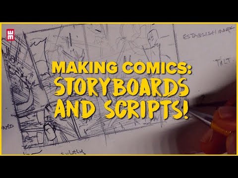 MANGA Storyboards from Script! SECRET TIPS for Making Comics