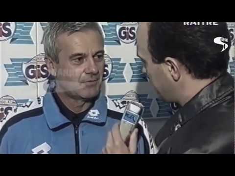 Pescara - Napoli 0-1 | Coppa Italia 1996-97 | servizio Rai, intervista a Gigi Simoni