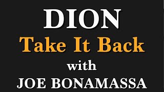 Dion - &quot;Take It Back&quot; with Joe Bonamassa - Official Music Video