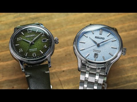 Two New Crazy Dial Seikos For A Nice Price - Seiko Presage SRPF41 & SRPF53