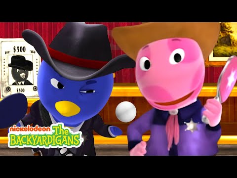 Sheriff Uniqua Battles the Ping Pong Bandit Pablo! 🤠 Full Episode | The Backyardigans