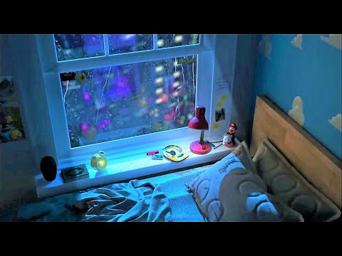 Rain On Window with Thunder SoundsㅣHeavy Rain for Sleep | - Study - Relaxation - Meditation