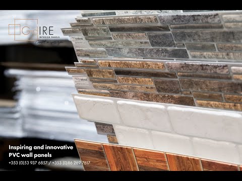 Narrow  stone Effect 3D PVC Plastic Wall panels - Image 2