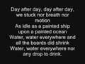 Iron Maiden - Rime Of The Ancient Mariner Lyrics