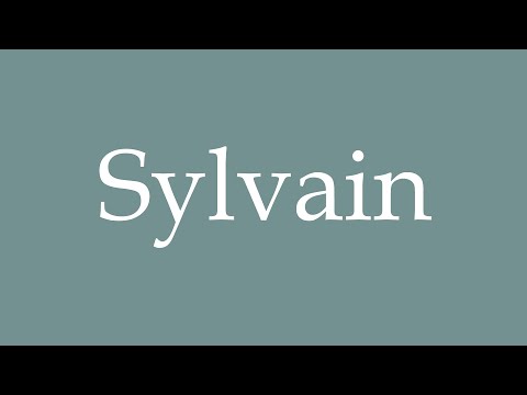 How to Pronounce ''Sylvain'' Correctly in French