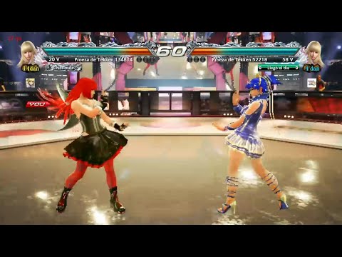L7 182_7 Lili (Uchiha x24) vs (Tincho) Lili - Tekken 7 (Anakin x24) Online sin Grafica (Ryona)