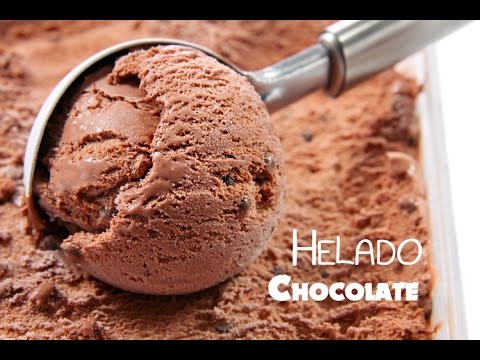 El Más Rico Helado De Chocolate Casero