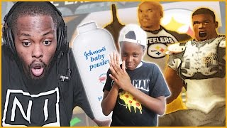 IF I LOSE TRENT CAN SLAP ME WITH BABY POWDER! | NFL Street Walkthrough Part 18