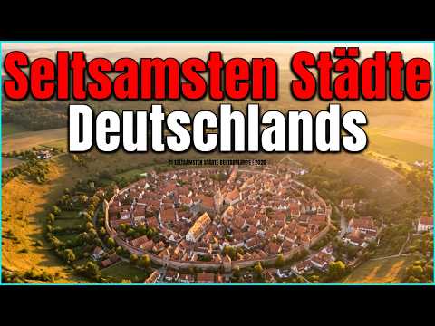 11 SELTSAMSTEN STÄDTE DEUTSCHLANDS | 2026