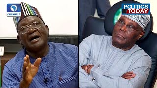 Atiku Should Have Reached Out To Wike Before Choosing VP – Ortom | Politics Today