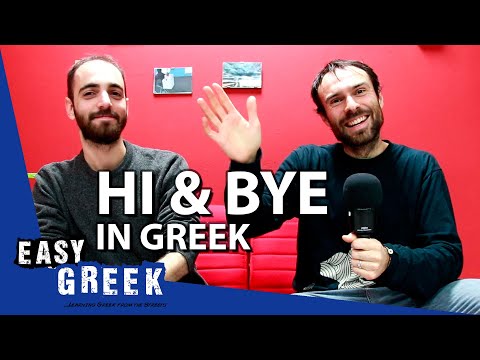20+ Ways to Say "Hi" & "Bye" in Greek | Super Easy Greek 20