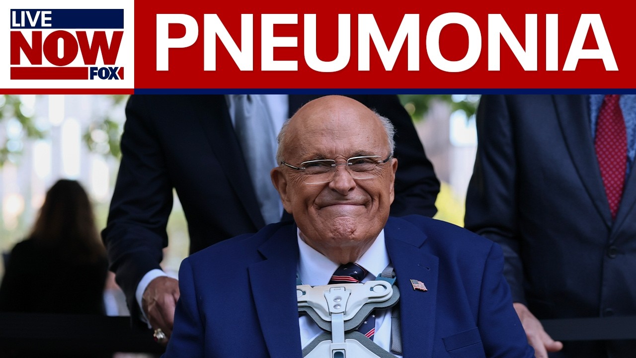 Ex-NYC Mayor Rudy Giuliani hospitalized with pneumonia
