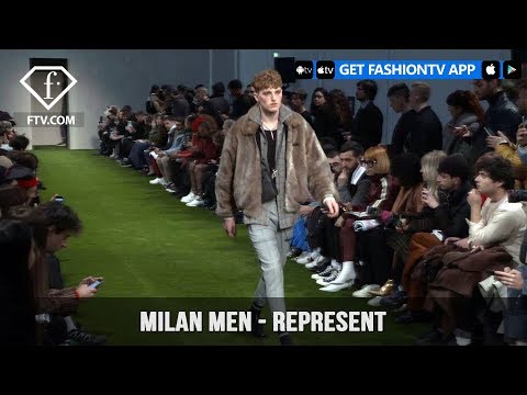 Represent Milan Men Fashion Week Fall/Winter 2018-19 English roots Collection | FashionTV | FTV