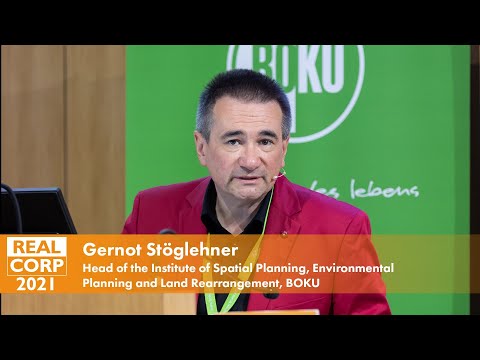 RealCorp2021 - Gernot Stöglehner "Spatial Planning for the Energy Transition"