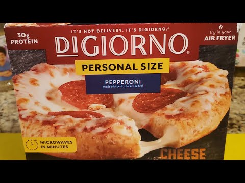 Air Fryer Tuesdays: Frozen Pizza DiGiorno
