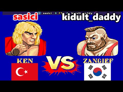 Street Fighter II': Champion Edition - sasici vs kidult_daddy FT5