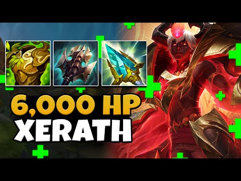 My Raid Boss Xerath Literally Can't Be Killed (Tank Build)