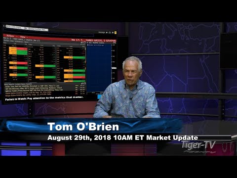 August 29th 10AM ET Market Update with Tom O'Brien on TFNN