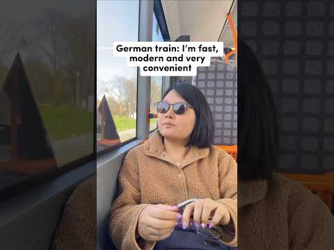 German train vs Vietnamese sleepertrain