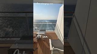 Every Day,New Horizon Cruise Balcony Views of the Med #CruiseLife #MediterraneanViews #TravelShorts