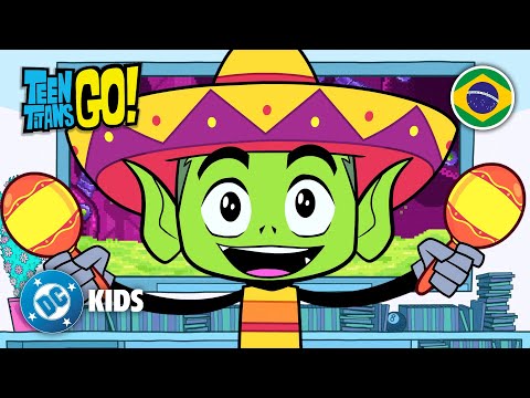 A Celebração do Cinco de Mayo do Mutano! 🎉 🇲🇽 | Teen Titans Go! em Português 🇧🇷 | @DCKidsBrasil​