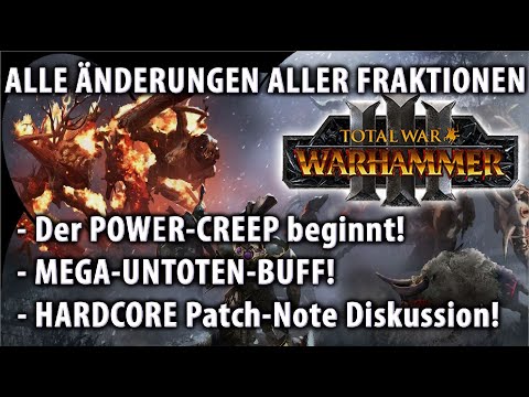 ALLE ÄNDERUNGEN ALLER FRAKTIONEN! - Hamster-Marathon! - Total War: Warhammer 3