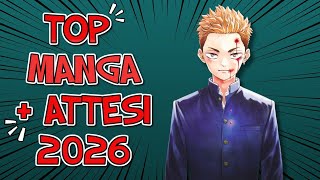 I MANGA PIÙ ATTESI DEL 2026!