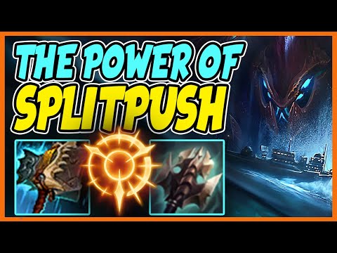 The power of splitpushing! [Urgot vs Rengar] - League of Legends