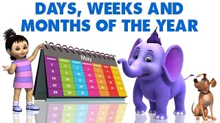 Days, Weeks And Months Of The Year (4k)