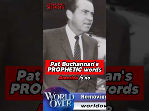 “Our country will NEVER be united again” -Pat Buchanan