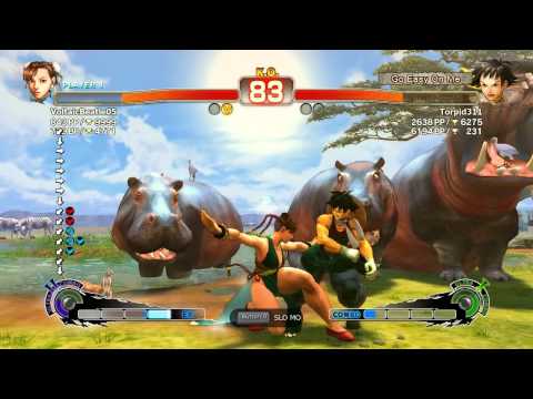 PC Ranked Makoto vs Chun-Li