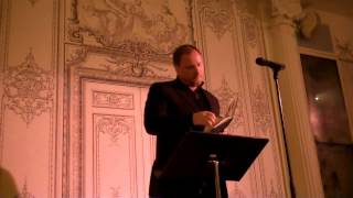 Ernest Hilbert at the  Bowery Poetry Club ~Part 1