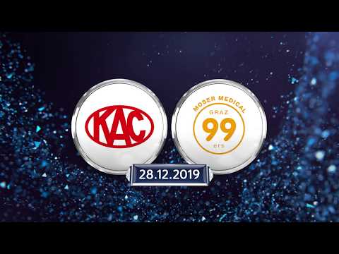 EBEL, 32. Runde: EC KAC - Graz 99ers 3:2 SO