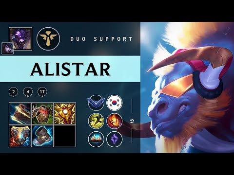 Alistar Support vs Morgana - KR Diamond Patch 25.24