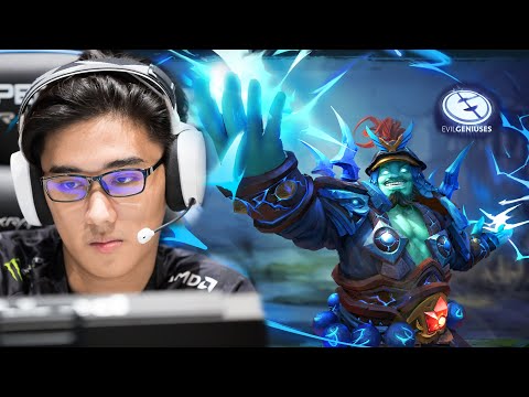 EG.ABED Storm Spirit Rank 1 Shows Off His Skills | Dota 2 7.25c Full Match