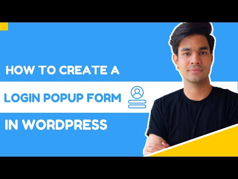 How To Create A Login Popup Form In Wordpress | Free Woocommerce Login Popup Plugin