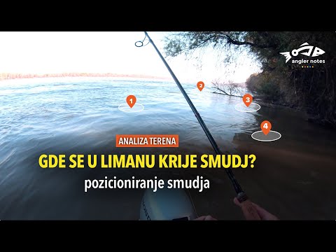 Gde se u limanu krije Smudj? / Where Zander - Walleye Likes to Hide in Current / Analiza Terena