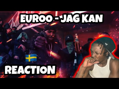 AMERICAN REACTING TO SWEDISH DRILL RAP! Euroo - Jag Kan (officiell musikvideo)