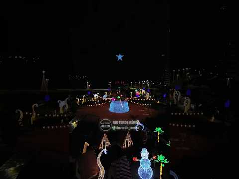 Rio Verde Goiás acendeu a magia do Natal com uma decoração incrível