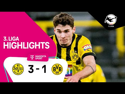 SpVgg Bayreuth - Borussia Dortmund II | Highlights 3. Liga 22/23