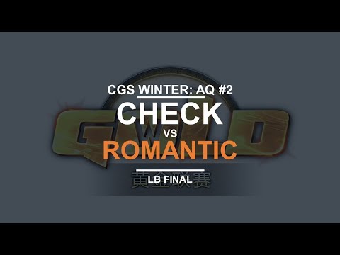 GCS:W 2017 Asia Quali 2 - LB Final: [N] Check vs. Romantic [H]