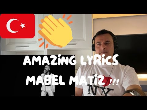 Italian Reaction to Mabel Matiz - Öyle Kolaysa / Lyrical Genius Mabel Matiz 🤯🔥🤯