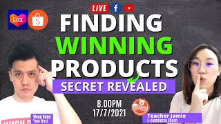 [LIVE] FINDING WINNING PRODUCTS  TO SELL IN SHOPEE AND LAZADA MALAYSIA