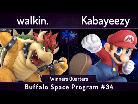 BSSP # 34 | walkin. (Bowser) vs Kabayeezy (Mario) | Winners Quarters | SSBU Ultimate Tournament