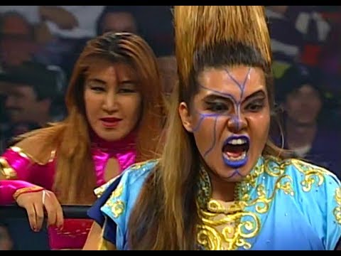 (720pHD): WCW Nitro 11/27/95 - Bull Nakano & Akira Hokuto vs. Cutie Suzuki & Mayumi Ozaki