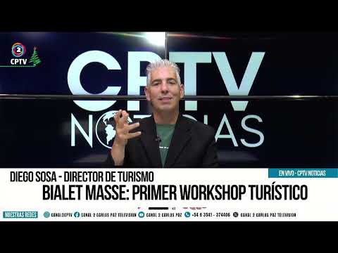 BIALET MASSE: PRIMER WORKSHOP TURÍSTICO / DIEGO SOSA - DIRECTOR DE TURISMO